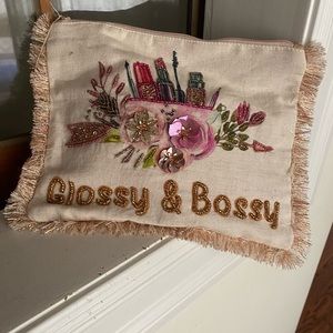 Make up bag- Glossy & Bossy 🌺